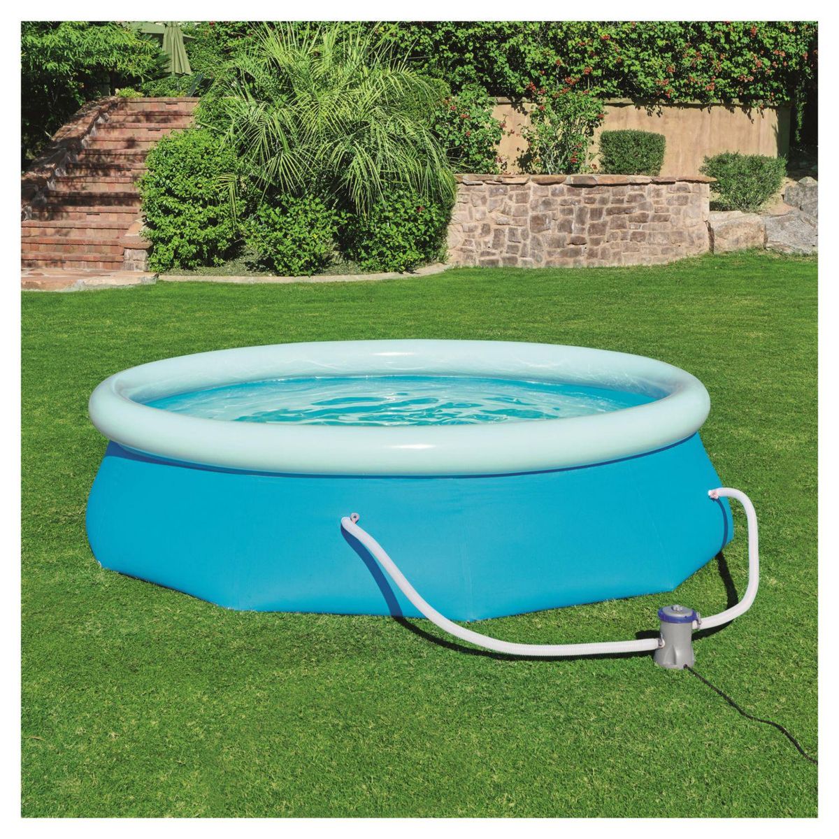 BESTWAY - Piscina Inflable 305x305x76 cm 3638 Litros