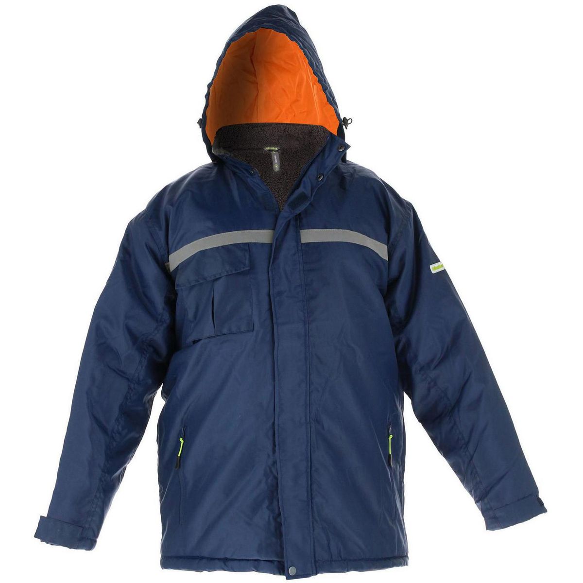 FG SAFETY - Parka Térmica Azul con Gorro