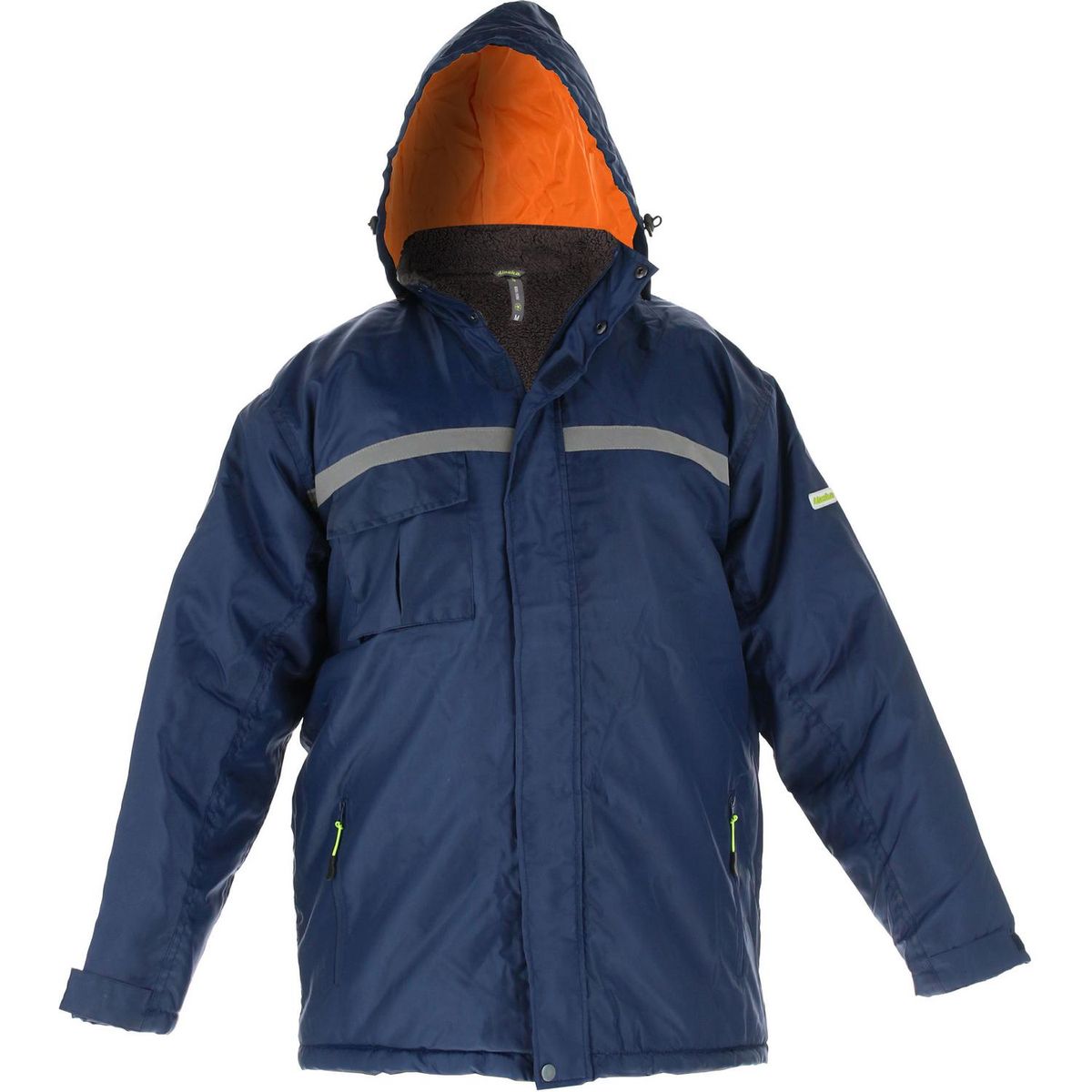 FG SAFETY - Parka Térmica Azul con Gorro