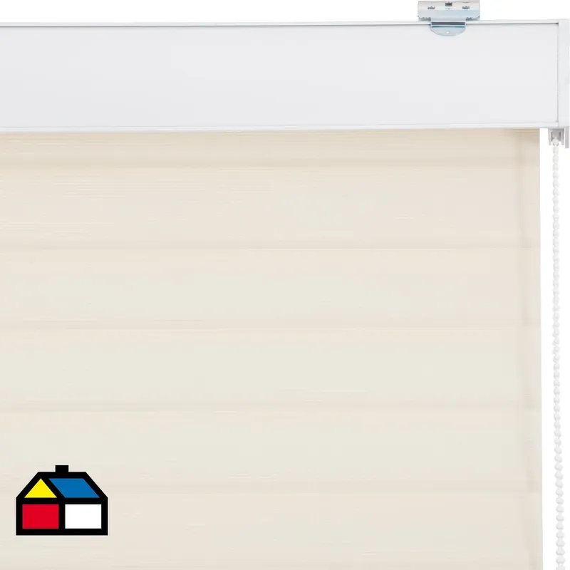 JUST HOME COLLECTION - Roller Ecolux Gris Ancho 146a160cm Alto 121a135cm