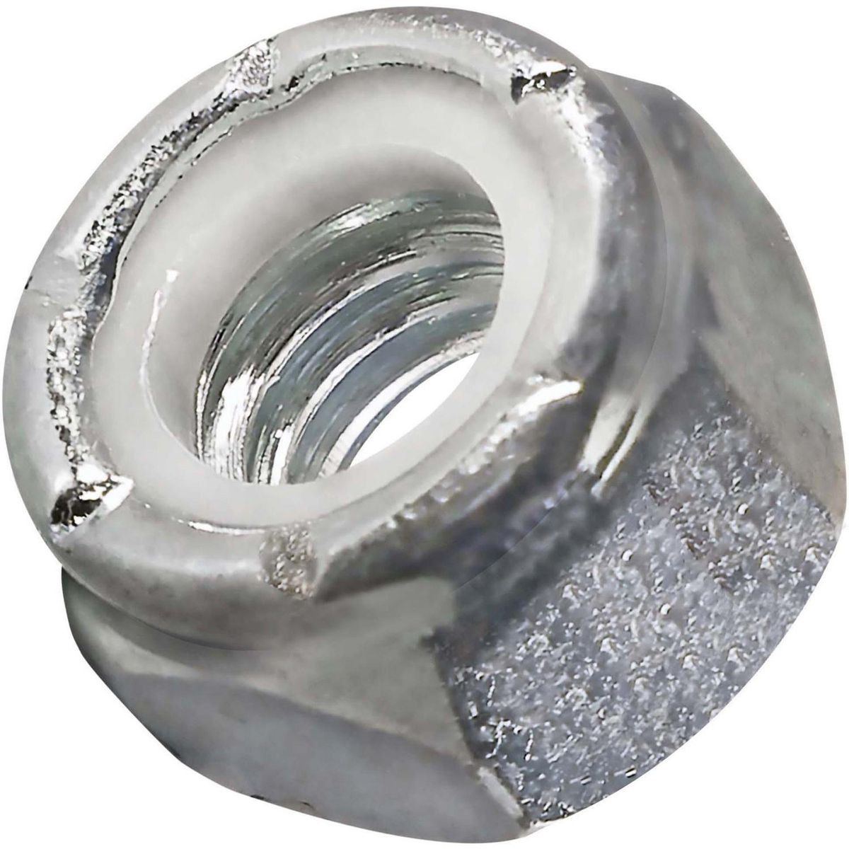 FIXSER - Tuerca seguridad nylon UNC 1/4" x 4 unidades