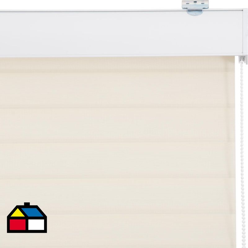 JUST HOME COLLECTION - Roller Ecolux Gris Ancho 176a190cm Alto 106a120cm