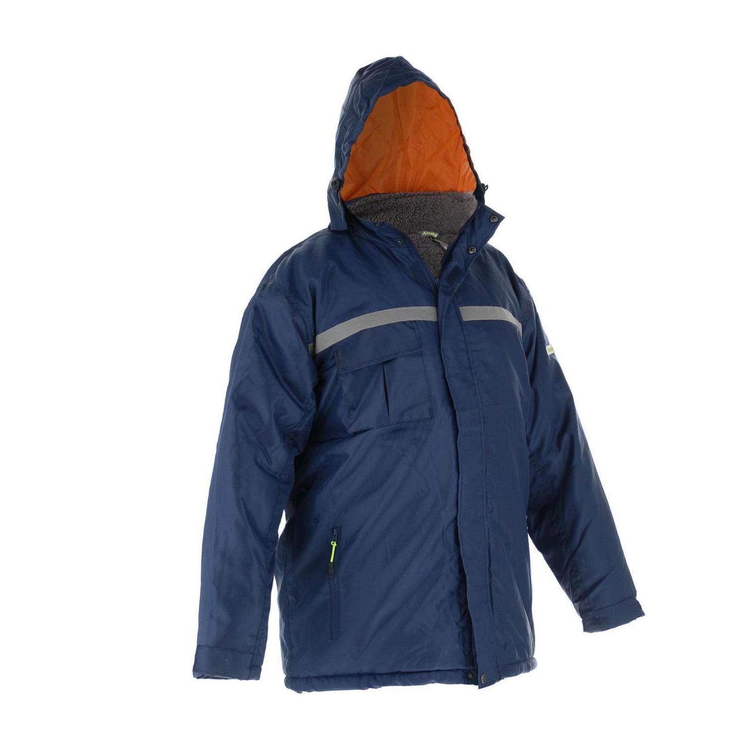 FG SAFETY - Parka Térmica Azul con Gorro
