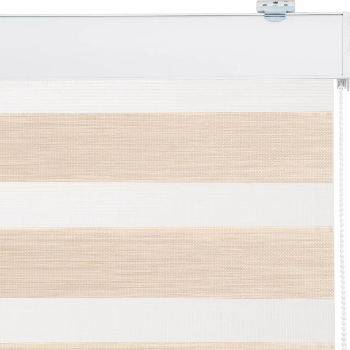 JUST HOME COLLECTION - Roller Duo Screen Beige Ancho 131 cm a 145 cm Alto 191 cm a 210 cm
