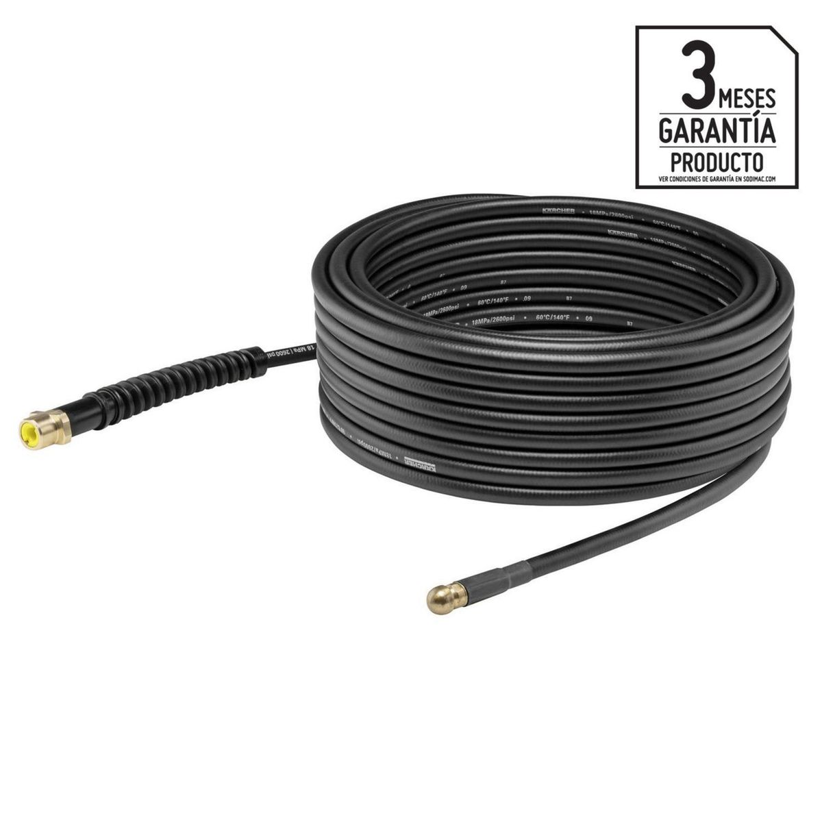 KARCHER - Set de limpieza para tuberia PC15 15 m