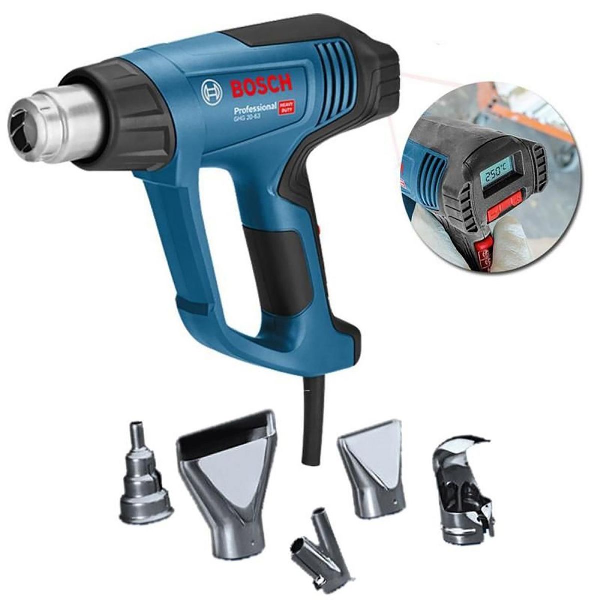 BOSCH - Pistola de calor eléctrica 2000W