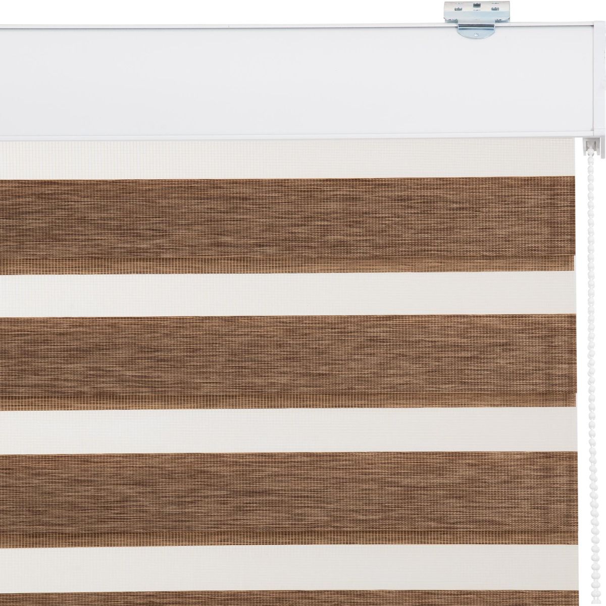 JUST HOME COLLECTION - Roller Duo Screen Tostado Ancho 191 cm a 205 cm Alto 241 cm a 250 cm