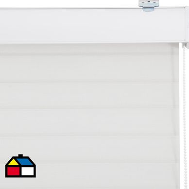 Roller Ecolux Blanco Ancho 161a175 cm alto 211a225 cm.