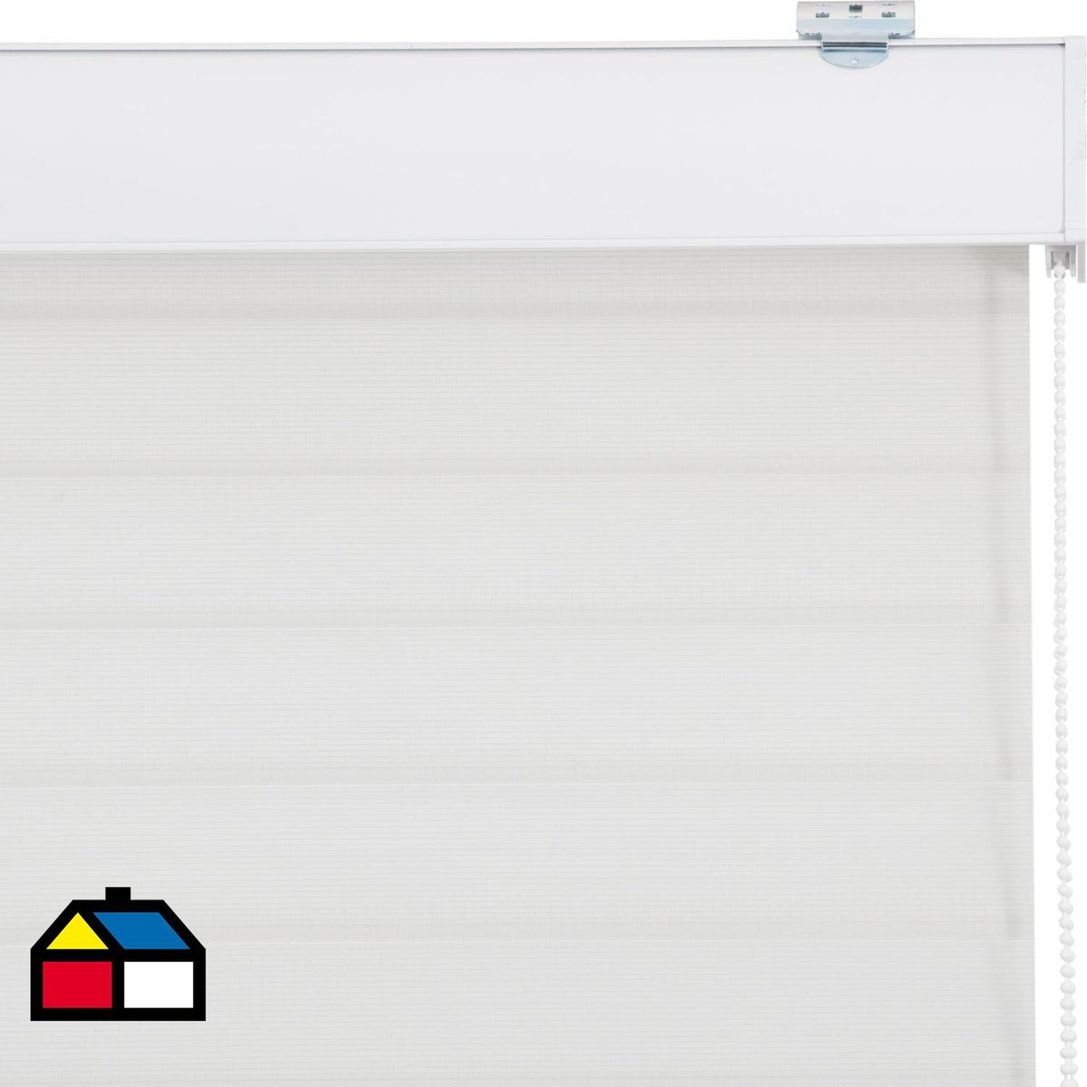 JUST HOME COLLECTION - Roller Ecolux Blanco Ancho 191a205 cm alto 181a190 cm