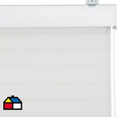 JUST HOME COLLECTION - Roller Ecolux Blanco Ancho 206a220 cm alto 191a210 cm