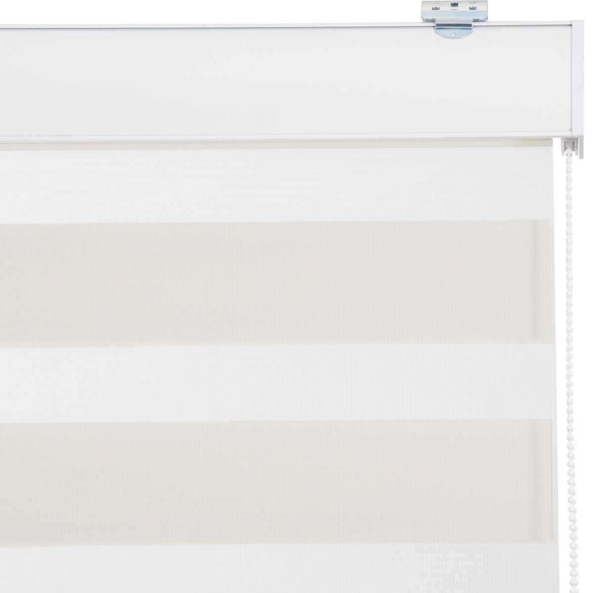 JUST HOME COLLECTION - Roller Duo Screen Blanco Ancho 161 cm a 175 cm Alto 60 cm a 105 cm