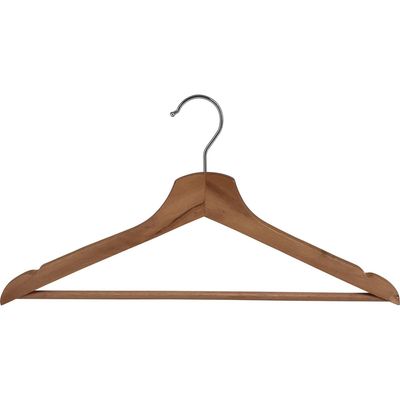 Imagen 2 del producto Set de 8 colgadores para ropa madera