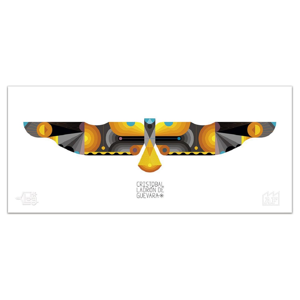 ARTEFACTORY - Impresión digital 90x30 cm aire Cristóbal Ladón de Guevara