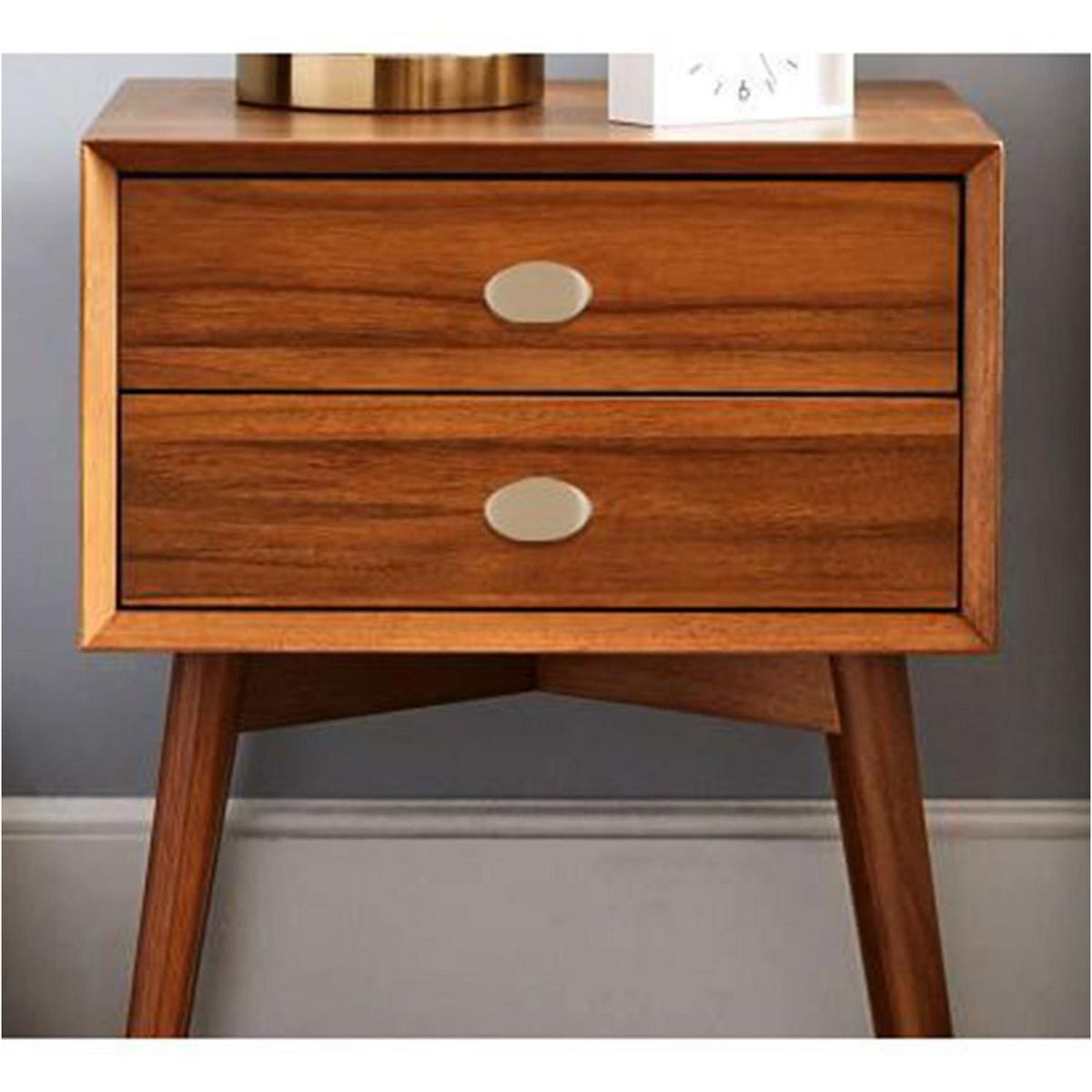 VIDHI - pack 2 pomos laton 34 mm pulid