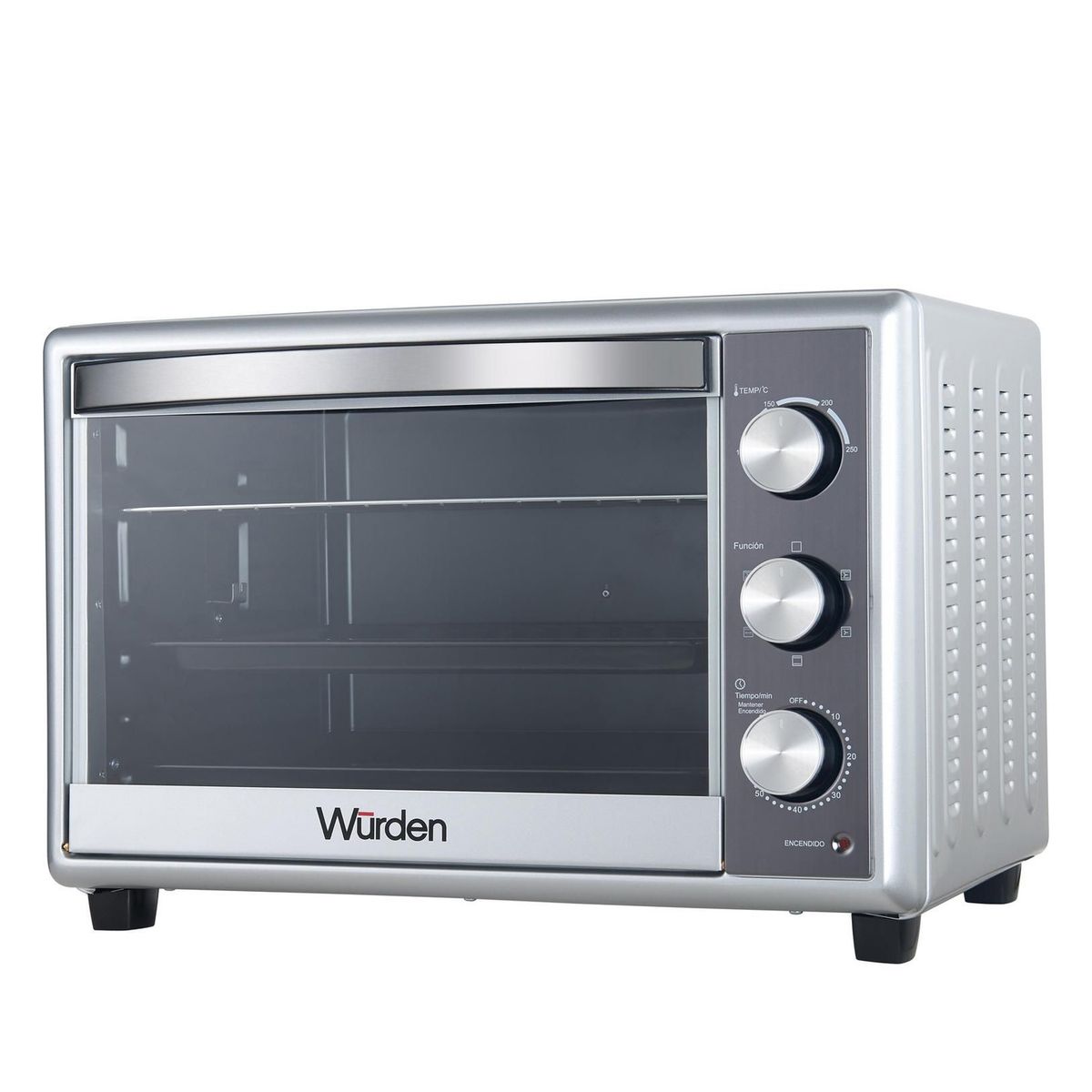 Horno 30 litros Gris, marca WURDEN - Foto Principal