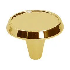 GAMET - Pomo 39mm zamak laton brillo