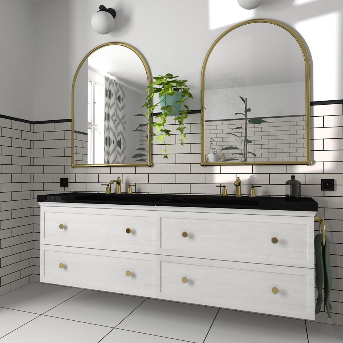 GAMET - pomo 39mm zamak laton brillo