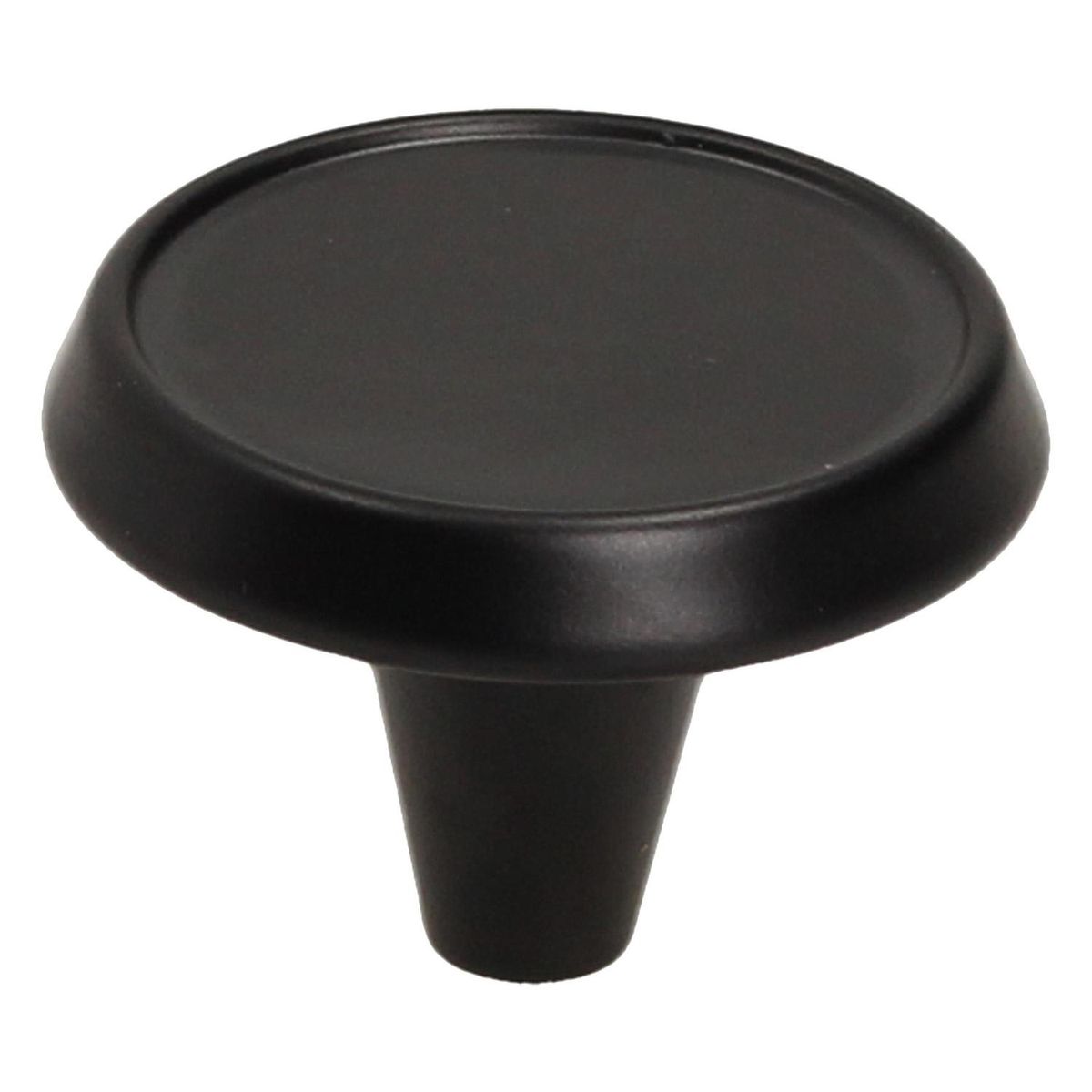 GAMET - pomo 39mm zamak negro mate