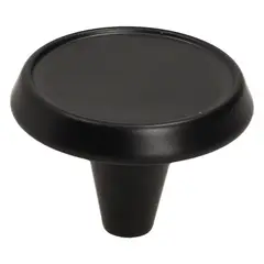 GAMET - Pomo 39mm zamak negro mate