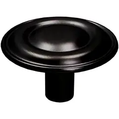 GAMET - Pomo 33mm zamak negro mate