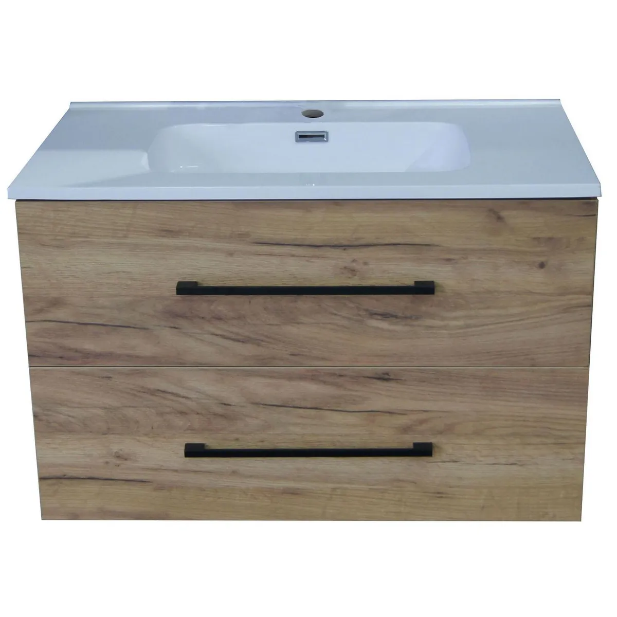 SENSI DACQUA - Mueble Baño Roble Claro 80x52x46 cm
