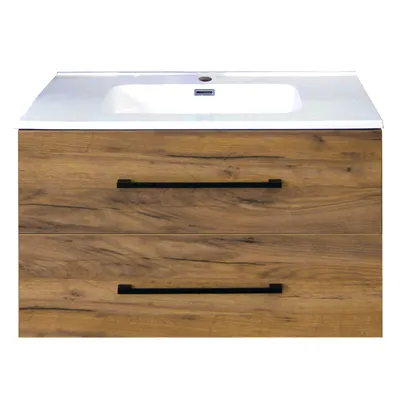 Imagen 2 del producto Mueble Baño Roble Claro 80x52x46 cm