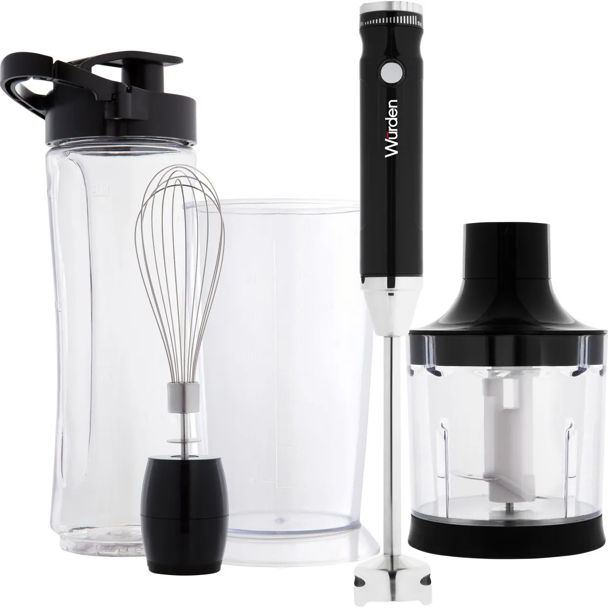 WURDEN - Minipimer elegante Negro