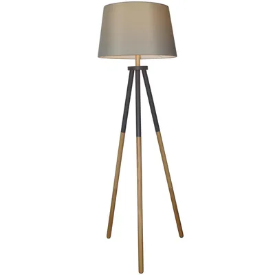 Imagen 2 del producto Lámpara de Pie tripode Shelbys Gris 50x161 cm