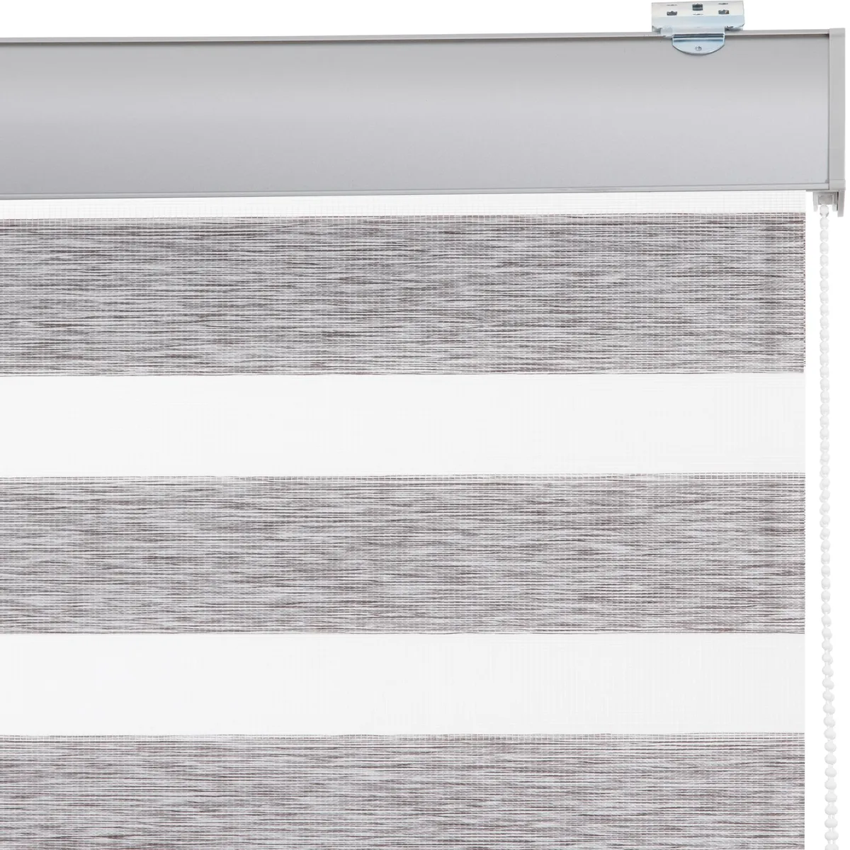 JUST HOME COLLECTION - Roller Duo Screen Gris/Plata Ancho 131 cma145 cm Alto 226 cma240 cm