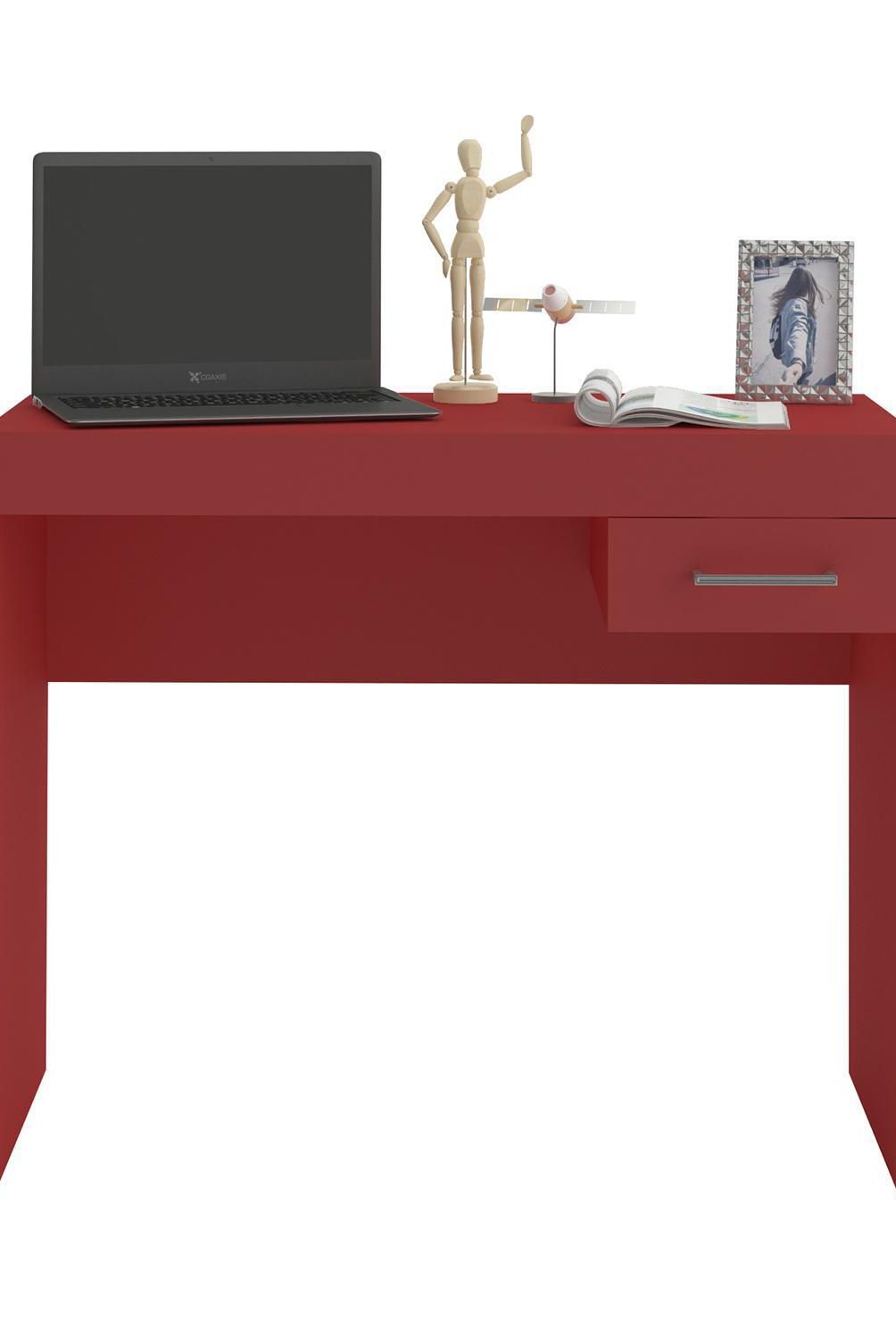 RODLER - Escritorio notebook caliz 91x41x74 cm rojo