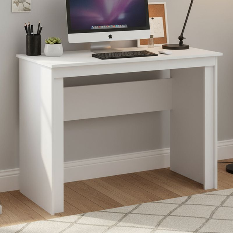 CIC - Escritorio 103x53x80 cm melamina blanco