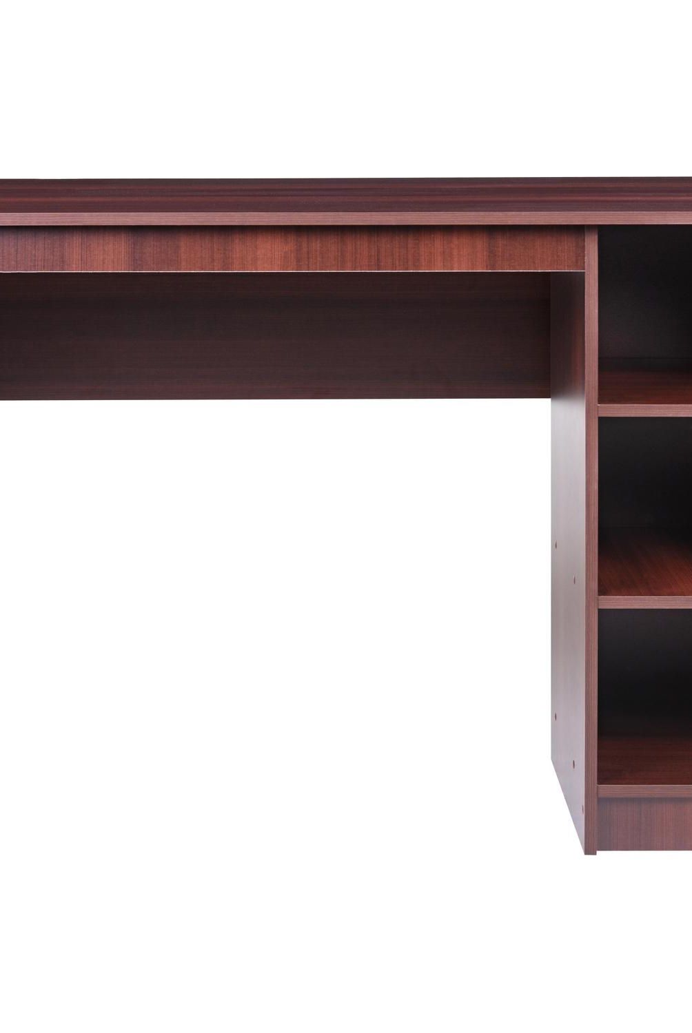 CIC - Escritorio 123x53x80 cm melamina chocolate