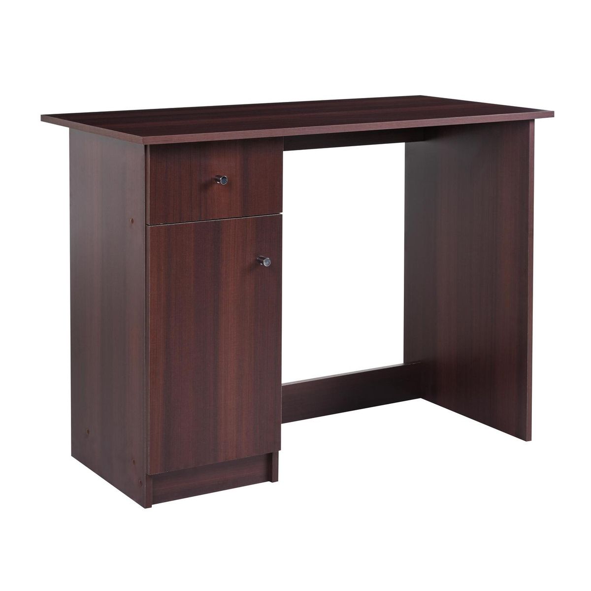 CIC - Escritorio 100x50x74 cm melamina chocolate