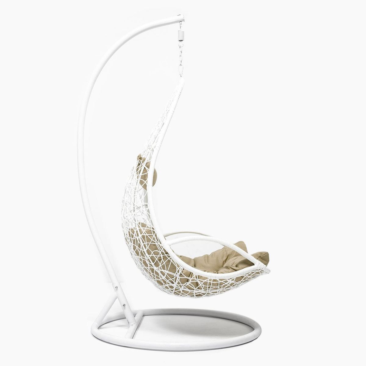 GRUPO LINK - Silla colgante blanca/crema