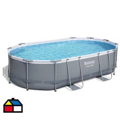 Piscina estructural ovalada 488x305 cm