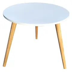 JUST HOME COLLECTION - Mesa nordica blanca