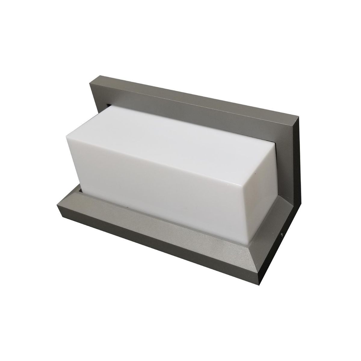 FARETTO -  Vidrio Gris/Plata