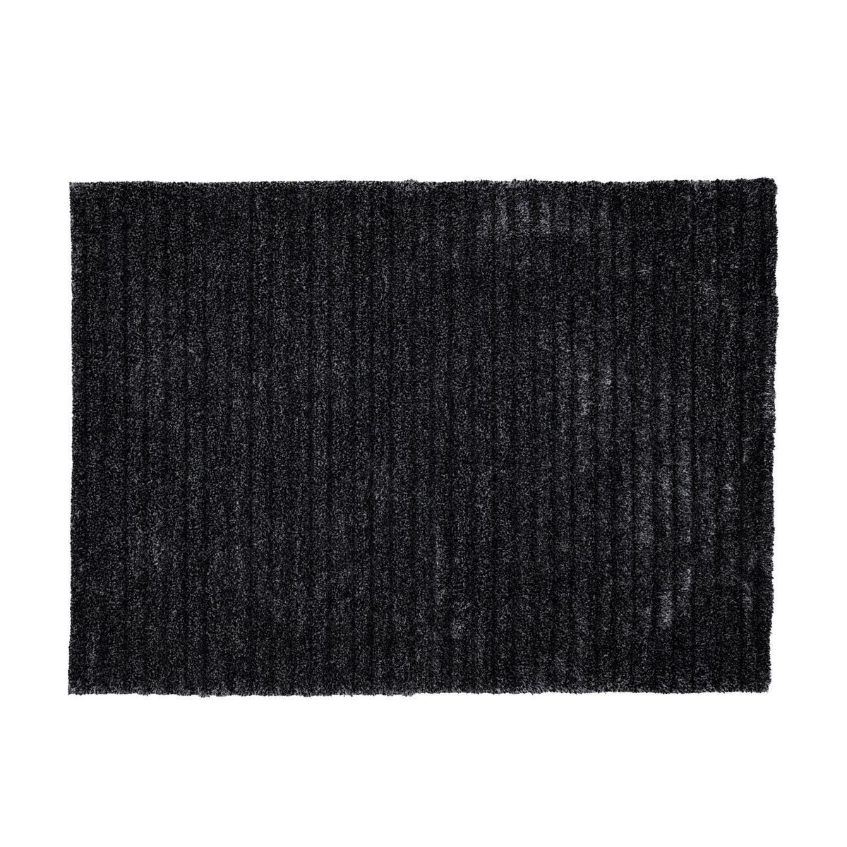 JUST HOME COLLECTION - Alfombra Forest 160x230 cm Poliéster Negro