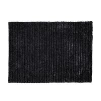 Alfombra Forest 160x230 cm Poliéster Negro