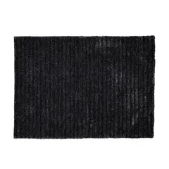 JUST HOME COLLECTION - Alfombra Forest 160x230 cm Poliéster Negro