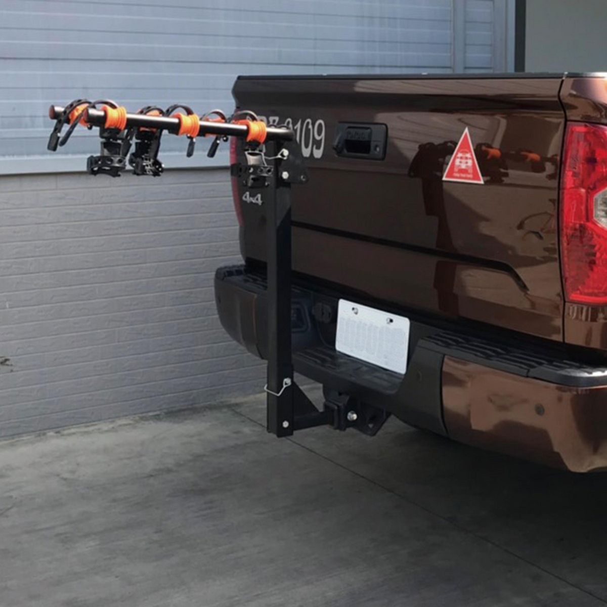 AUTOSTYLE - Portabicicleta Trasero Autostyle 3 Bicicletas Anti Sway Enganche