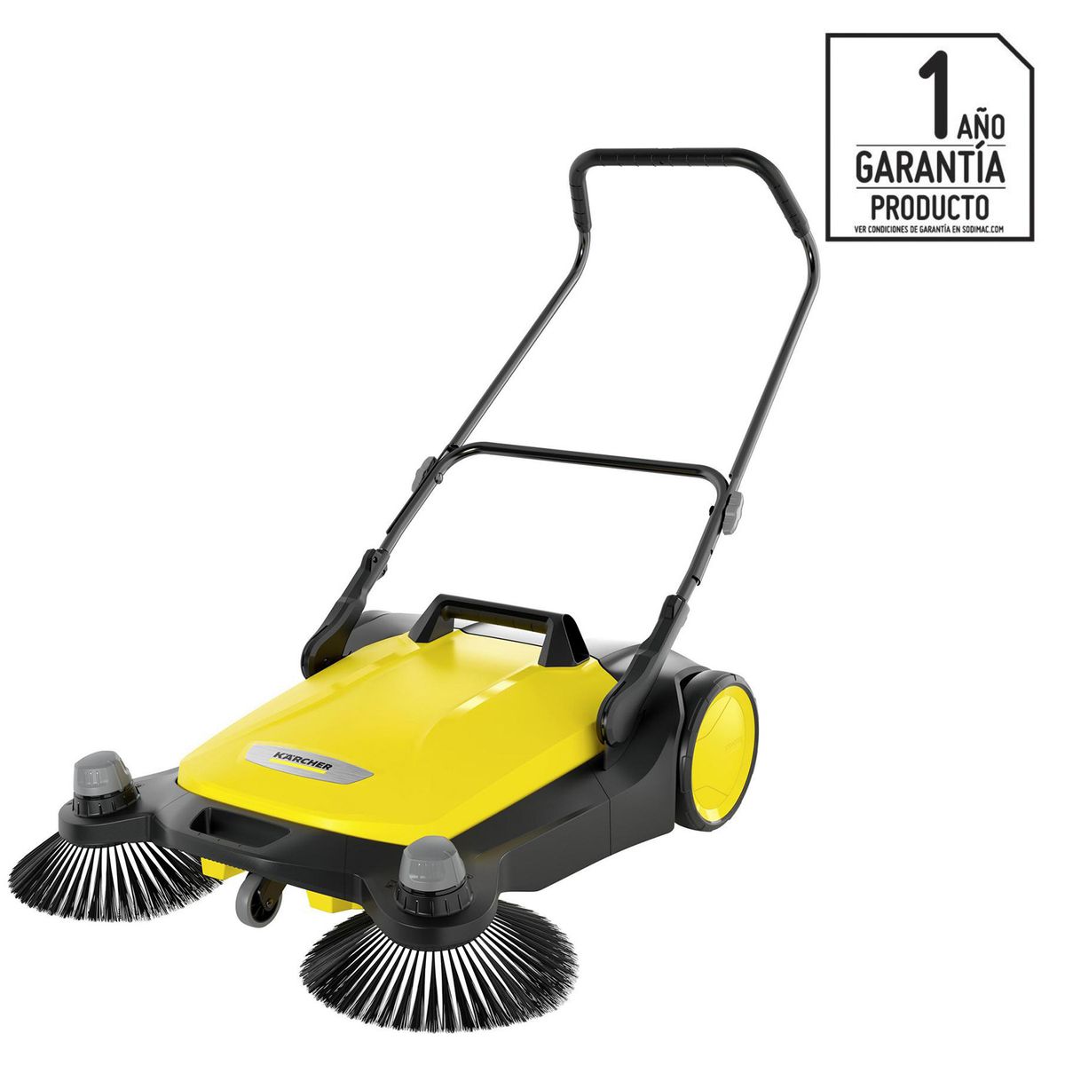 KARCHER - Barredora con cepillo cilíndrico y laterales