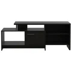 TUHOME - Mesa para TV 143x56x38 cm wengue