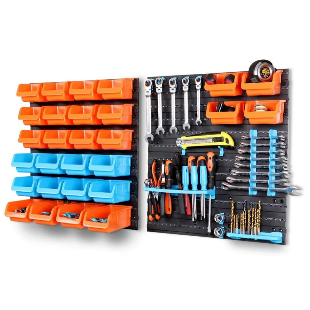 IMPORTADORA USA - Set organizador de herramientas de pared 43 piezas