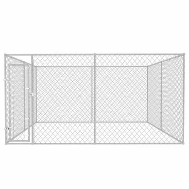 Canil modular para perros con techo 300 cm