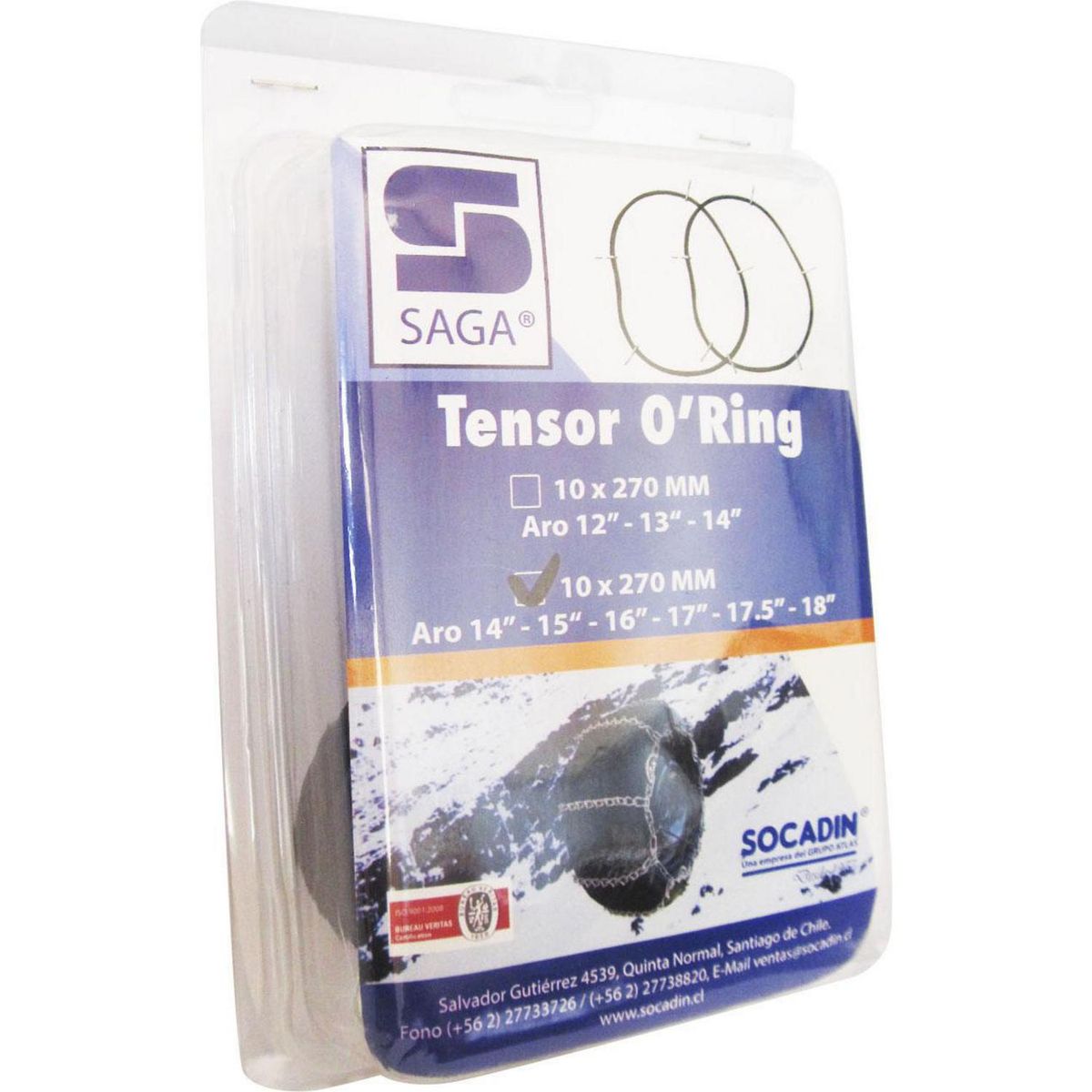 VORTEX - Tensor O Ring 10X270Mm(Aro 14 Al 20)