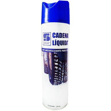Cadena liquida nieve antideslizante  neumtico 260gr.