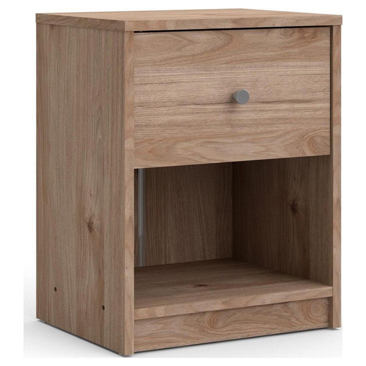 TVILUM - Velador 1 Cajón(es) May 38x48x30 cm Café