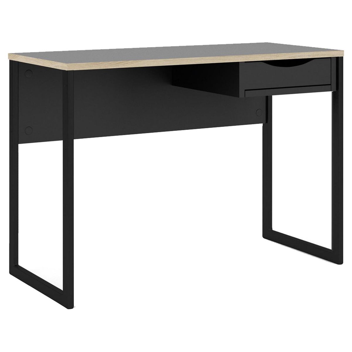 TVILUM - Escritorio Function 110x76x48 cm Negro