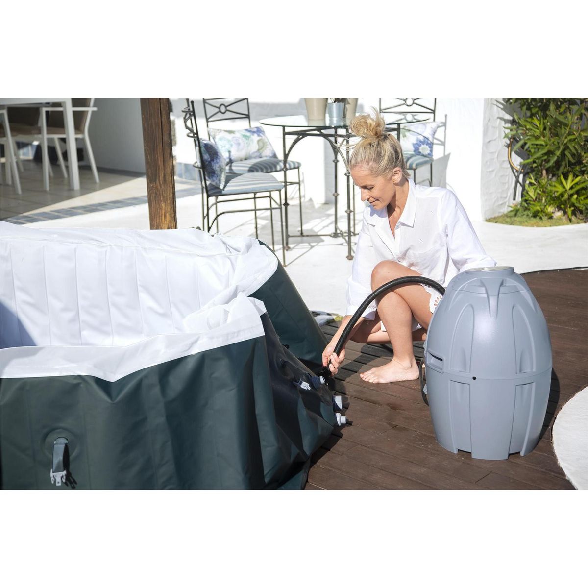Spa inflable Ibiza airjet, marca BESTWAY - Foto 2